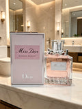 Famous Miss Dior Blooming Bouquet women perfume with soft peony & rose floral scent. Long-lasting gentle aroma, elegant pink bottle with gift box, ideal luxury present for women on all occasions.