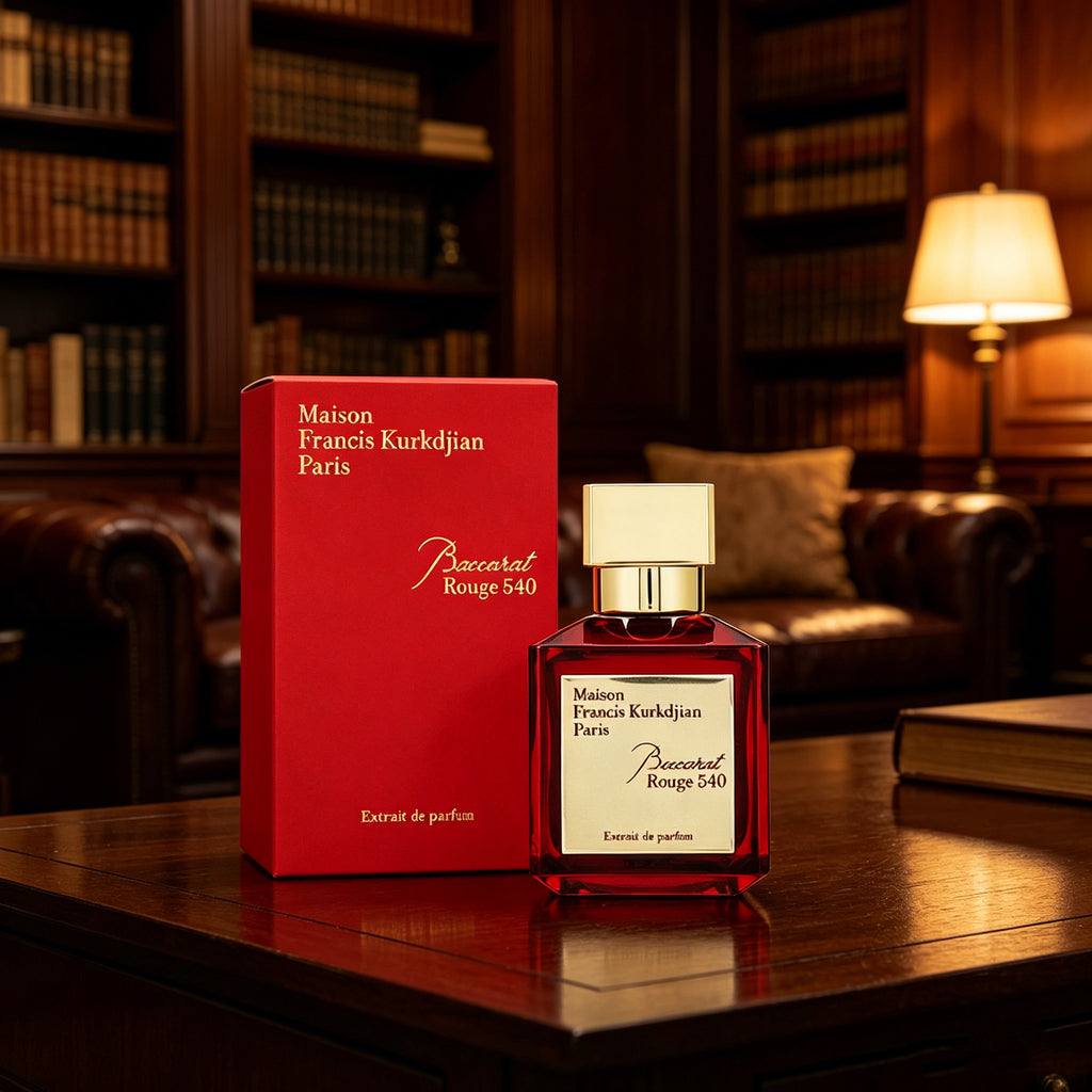 Maison Francis Kurkdjian Baccarat Rouge 540 Extrait de Parfum, Luxury Long Lasting Unisex Fragrance, Iconic Red Crystal Perfume for Men & Women, Premium Gift Box Scent
