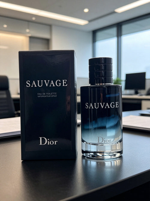 Iconic Dior Sauvage men’s cologne with wild fresh woody scent. All-day long lasting fragrance, ideal for office, dating & travel. Premium packaged luxury perfume, best gift for boyfriend, husband, groomsmen.