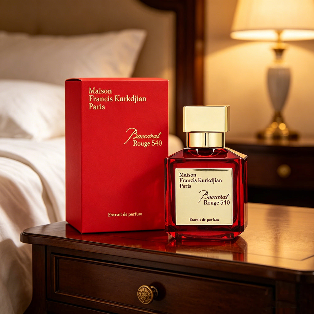 Maison Francis Kurkdjian Baccarat Rouge 540 Extrait de Parfum, Luxury Long Lasting Unisex Fragrance, Iconic Red Crystal Perfume for Men & Women, Premium Gift Box Scent