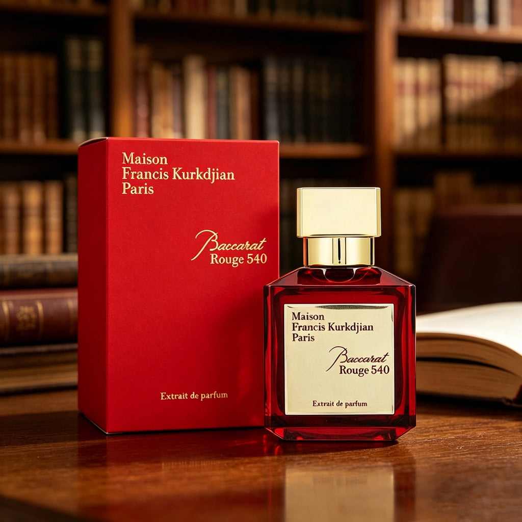 Maison Francis Kurkdjian Baccarat Rouge 540 Extrait de Parfum, Luxury Long Lasting Unisex Fragrance, Iconic Red Crystal Perfume for Men & Women, Premium Gift Box Scent