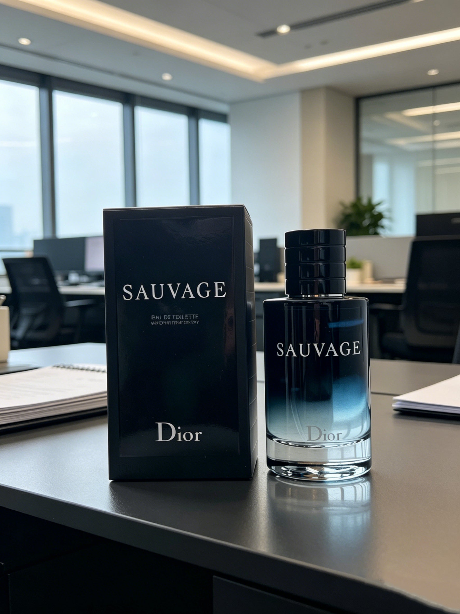 Iconic Dior Sauvage men’s cologne with wild fresh woody scent. All-day long lasting fragrance, ideal for office, dating & travel. Premium packaged luxury perfume, best gift for boyfriend, husband, groomsmen.